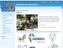 Tablet Screenshot of bonsamaritain.ca